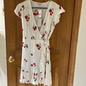 Rails Cherry Bloom Wrap Dress (M)